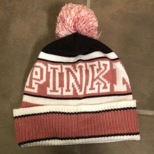 VS pink winter hat ❄️